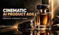 create cinematic ai product commercials