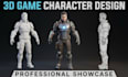 design 3d game character, 3d model, rigging, texturing for unity unreal engine