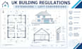 uk building regulations drawings for house extension and loft conversion