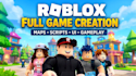 create a custom roblox full game with advanced scripting, maps, UI and gameplay