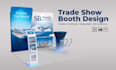 design trade show booth graphics and exhibition backdrops