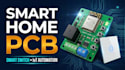 design smart home, smart switch and iot automation esp32 ecg pcb design