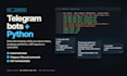 build a custom telegram or discord bot and python automation