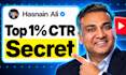 design high CTR youtube thumbnails professionally