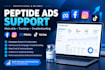 audit peptide ads and plan policy aware meta ad campaigns