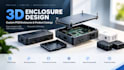 design custom 3d pcb enclosures and electronic product casings