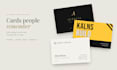 design a modern ,print ready business cards