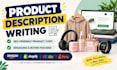 write SEO product descriptions for your ecommerce store