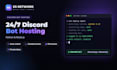 host your discord bot 24 7 for python or nodejs