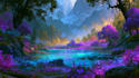 design fantasy environment concept art