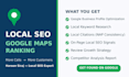 do local SEO, google maps ranking and business profile