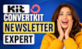 convertkit newsletter kit landing page convertkit automation convertkit expert