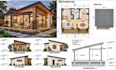 design adu floor plans elevations section for backyard homes guest houses