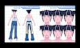make 3d vroid vrm avatar, vtuber avatar, vrchat avatar for warudo and vseeface