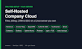 set up a self hosted company cloud on your own linux server