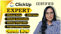 setup clickup custom systems workflows and automate tasks in clickup