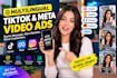 create multilingual tiktok and meta video ads