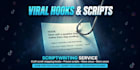 write viral hooks and scripts for your tiktok, reels and shorts