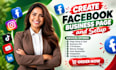 create and setup facebook business page