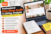 do an etsy shop audit critique and listing analysis