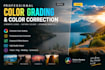 do cinematic color grading and professional color correction