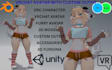 create custom 3d furry vrchat avatar accessories vrc character rigging 3d model