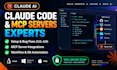 install, configure, troubleshoot claude code, fix errors, integrate mcp servers