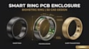 Design smart ring, biometric ring, sleep tracker ring pcb enclosure 3d ...