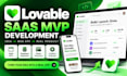 build a lovable saas mvp with supabase and API integrations