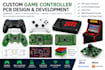 deisgn custom gamepad pcb xbox playstation controller pcb, arcade machine pcb