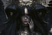 create dark art, metal, gothic illustration
