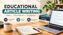 write engaging blog posts and informative articles