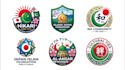 create a japanese, islamic, and flag logo design
