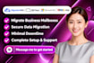 migrate business mailboxes using migrationwiz bittitan microsoft 365 zoho mail