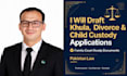draft khula, divorce and child custody case