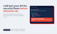 test your rest API for security vulnerabilities and owasp