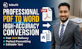 convert PDF to word and word to PDF editable documents