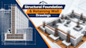 design structural foundation and retaining wall drawings