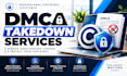 prepare legal dmca takedown request