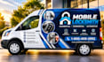 design locksmith van wrap design mobile locksmith vehicle graphics print ready