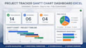 Create project tracker gantt chart and dashboard in excel by ...