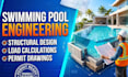 provide swimming pool engineering, load calculations and permit drawings