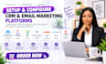 setup getresponse clickup ghl activecampaign insightly bitrix24 copper CRM
