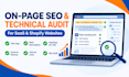 do on page and technical SEO audit for saas