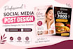 design professional social media posts for your business