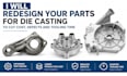 redesign your part for die casting to cut defects and tooling