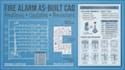 fire alarm as built drawings redline updates existing cad plan, drawing revision