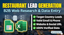 do restaurant lead generation and web research