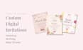 design a custom digital invitation