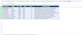 data entry and product listing in google sheets